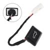 Car Tailgate Switch Electric Trunk Release Switch Rear Mount DC 12V Compatible with Most Vehicles ABS Construction