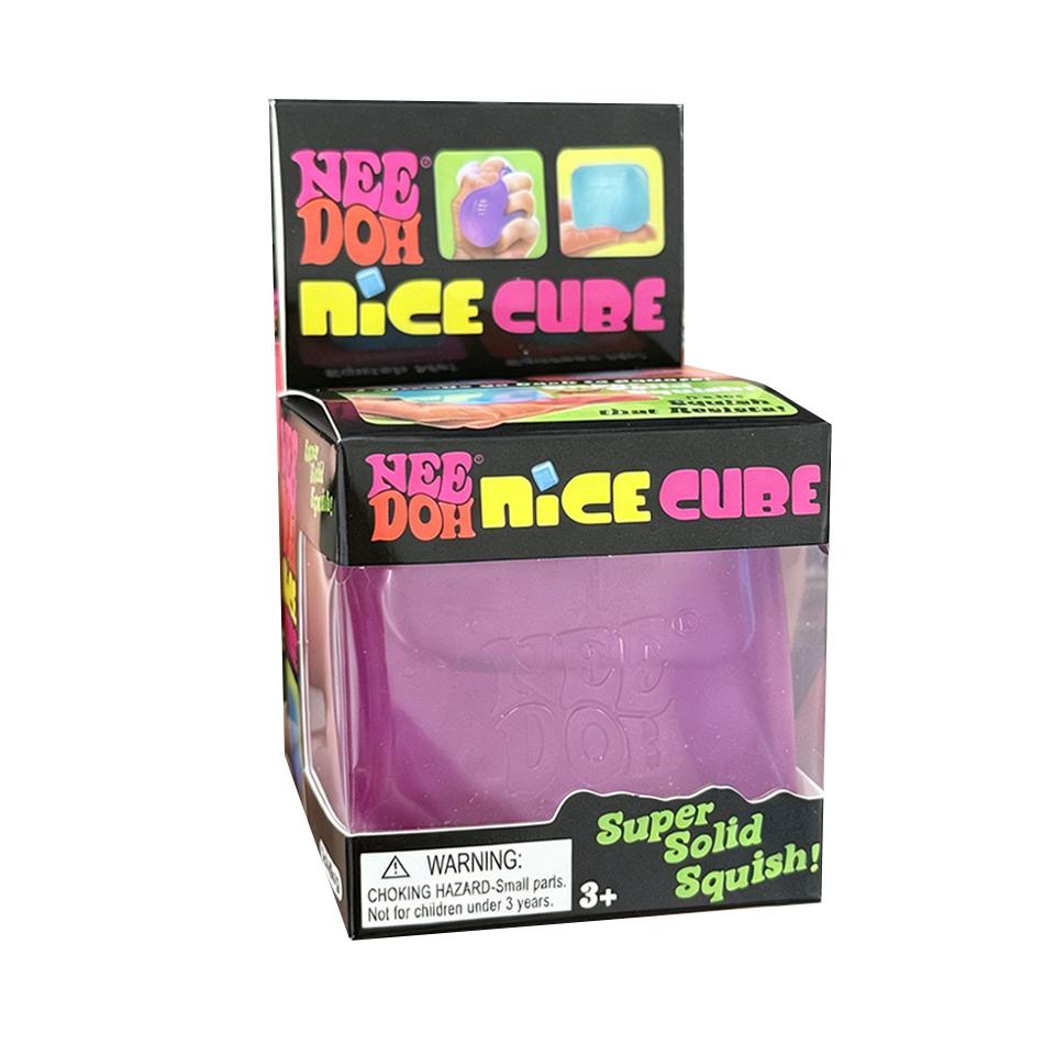 Needoh Nice Cube Sensory Stress Reliever Fidget Tool For Anxiety & Focus Desk Sensory Cube For Adults Holiday Gift