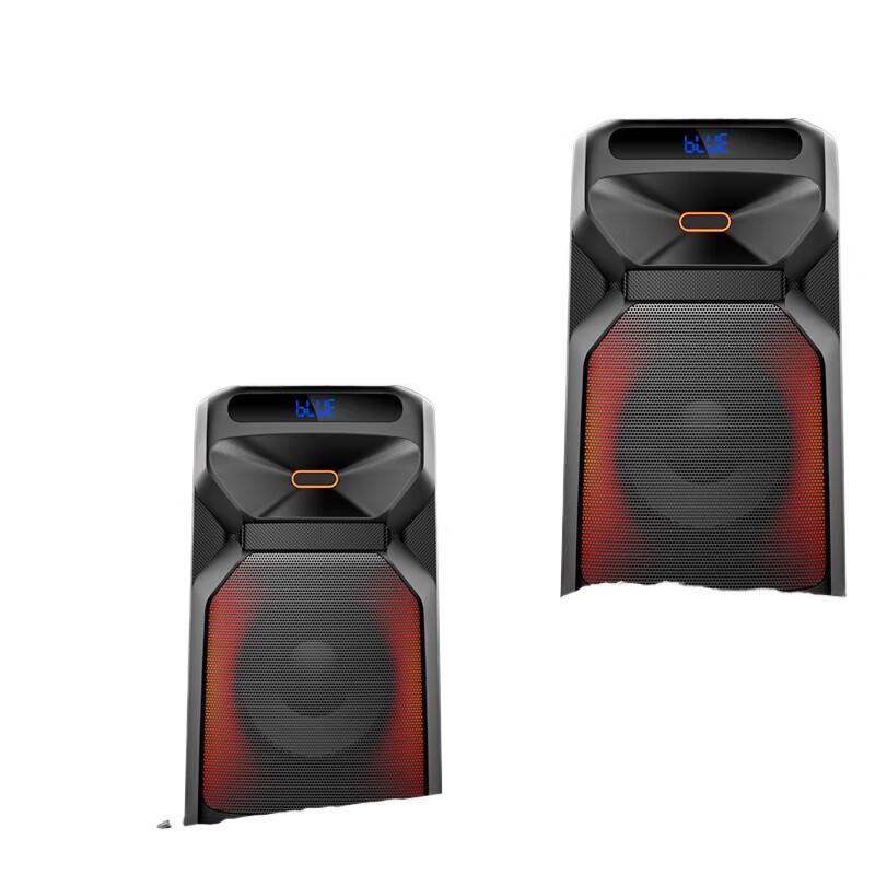

Newmine A2 Portable Karaoke Bluetooth Speaker with Dual Mics CN plug (adapter included)
