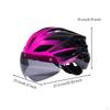 Helmet with Visor Safeguarding Bike Padded for Cyclists