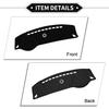 Dash Cover Compatible for Hyundai Azera 2006-2011, Non-Slip Dash Cover Mat Polyester Black Front Dash Cover Mat