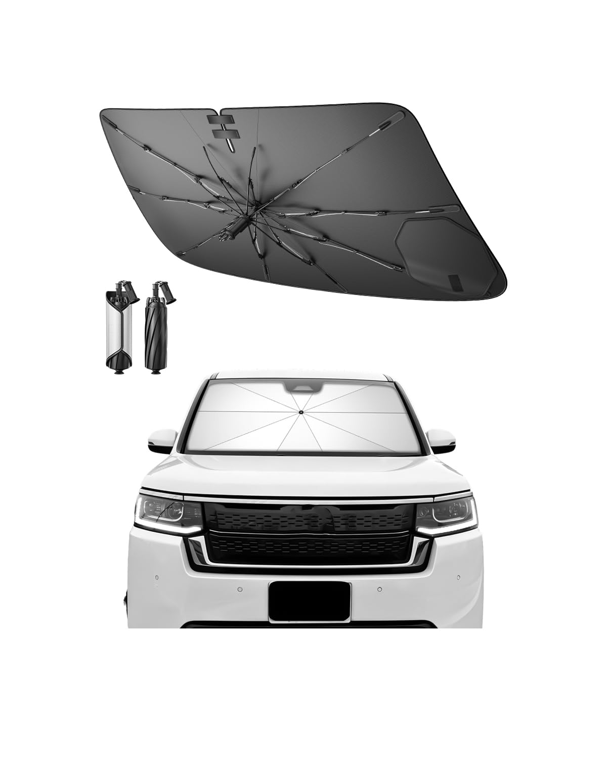 

SHAOHAO New Honda Stepwgn RP Series RP6 RP7 RP8 Sunshade Car Front Umbrella Type Dedicated Honda Stepwgn Shade Light Blocking Heat Insulation UV Cut