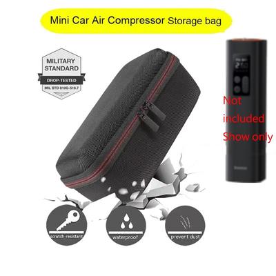 Sadece Çanta Baseus Mini Araba Hava Kompresörü 12 V 150PSI Taşınabilir Araç Lastiği Şişirme Akıllı Dijital Şişme Pompa Özel EVA saklama çantası