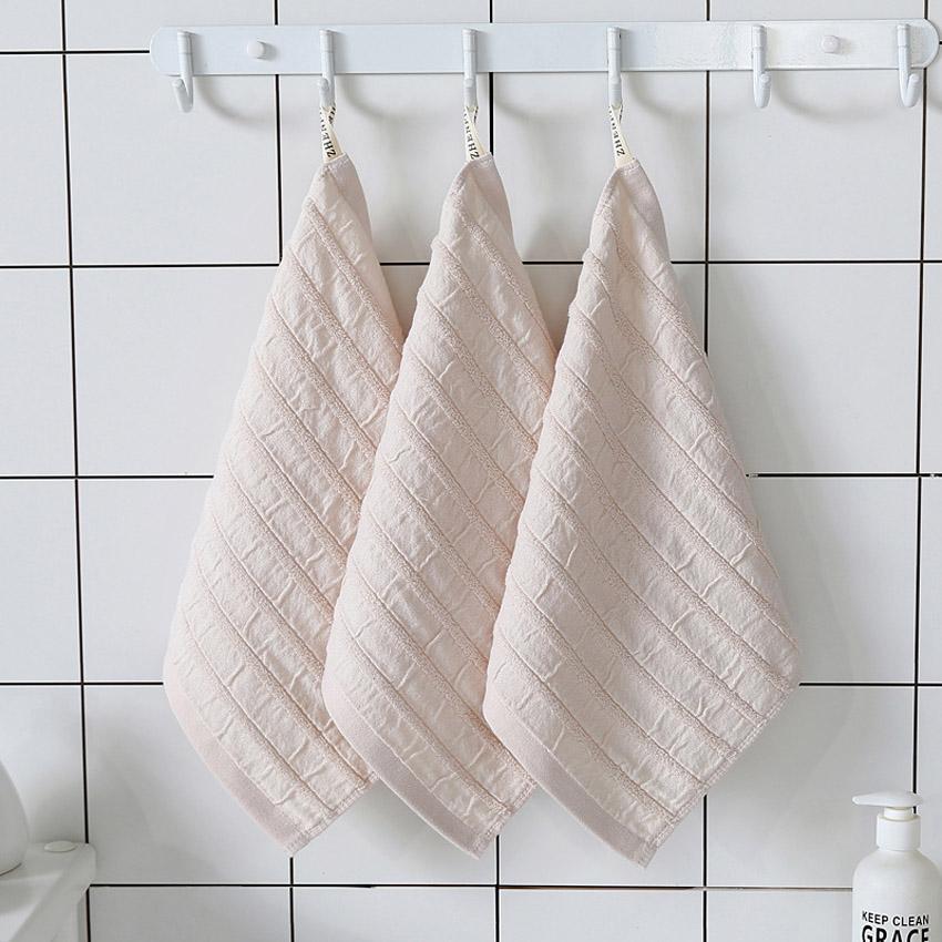 

Набор полотенец в полоску, однотонный, хлопковый, косметический, для лица, мягкий, для душа, ванны, для спорта, для дома, отеля, для взрослых, детей, Toalla De Ducha 1pcs 34x34cm светло-желтого