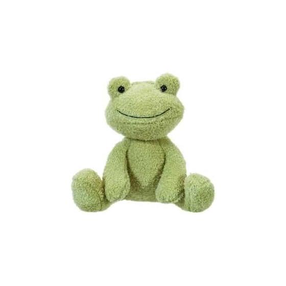 Apricot Lamb Arctic Velvet Frog Plush Toy, Soft Cute Fluffy Arctic Velvet Frog for Boys and Girls 18cm