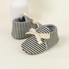 New Striped Moccasins: Non-Slip Casual Shoes for 0-1 Year Olds