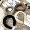 Hot Sale Women Luxury Winter  Mink Fur Headbands High Quality Real Fur Hair Band Lady Fashion Hair Hoop Furry Gift