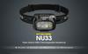 NITECORE NU33 Triple Output Rechargeable Headlamp 700 Lumens Eco Sensor USB Charging Cable USB-C - - Type-C