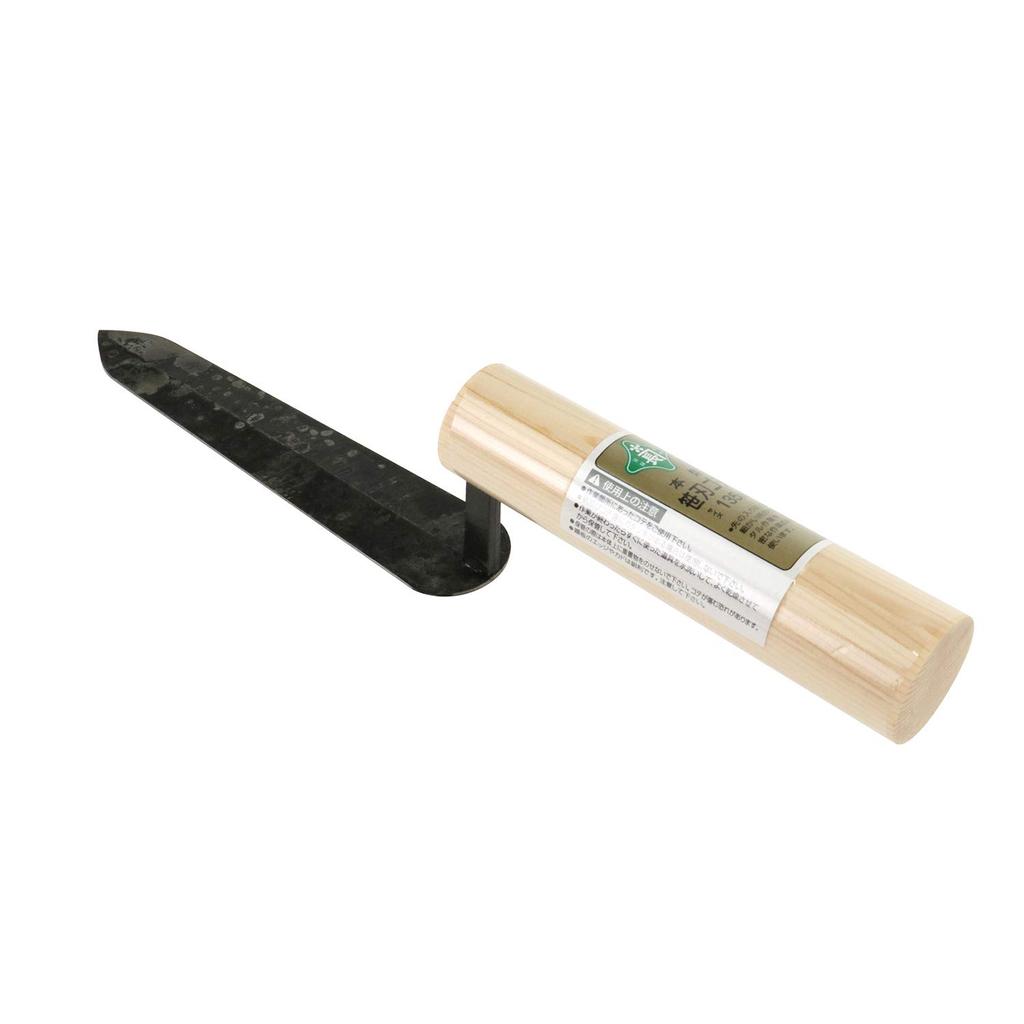 Midoricho Honyaki Bamboo Blade Trowel 135mm Finishing Work