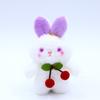 Cute Cute Cherry Rabbit Pendant Plush Toy Doll Bear Bag Hanging Keychain Doll Doll