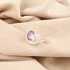 Morganite Gemstone 925 Sterling Silver Handmade Jewelry June Birthstone  Ring RR-48-6