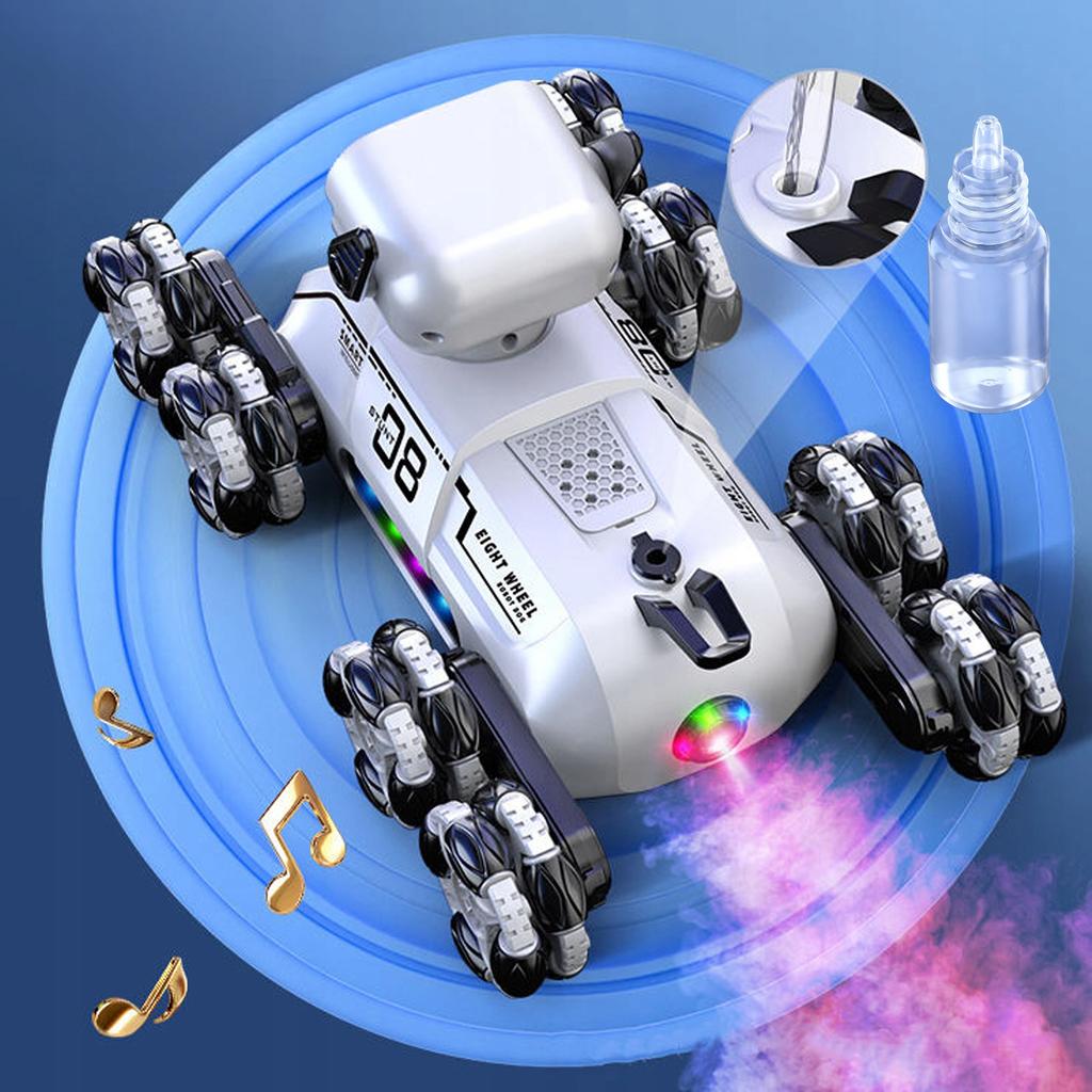[PACZB] Remote-controlled robot dog with 8 wheels + wristband Z3487