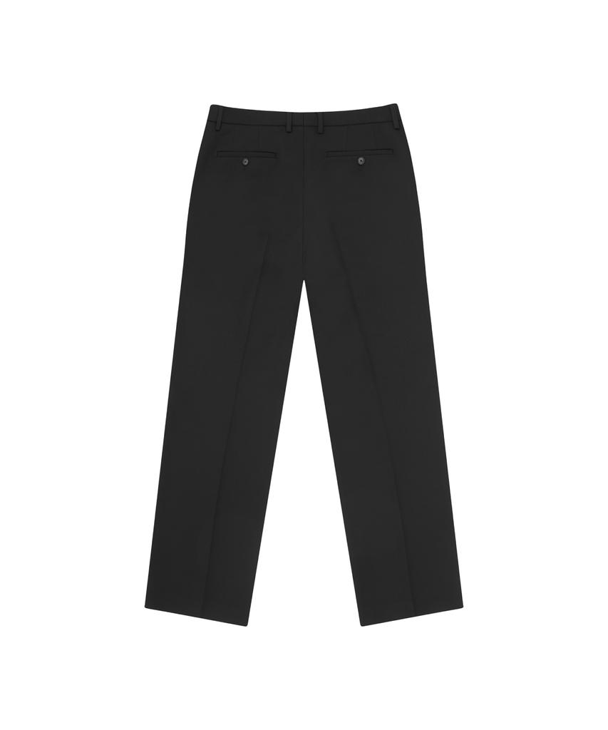 Non Blank Wide Fit Slacks_Black