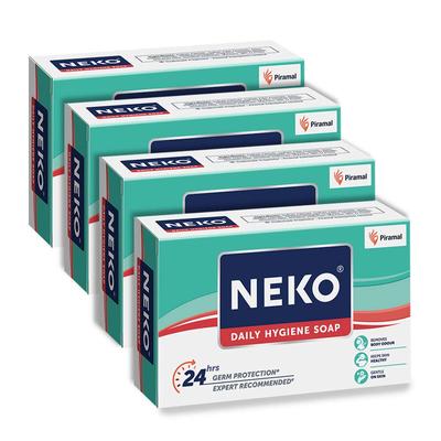 Neko Mýdlo pro každodenní hygienu 100g Balení 4 kusů Unisex Dospělý Ochrana proti bakteriím Čistá pokožka