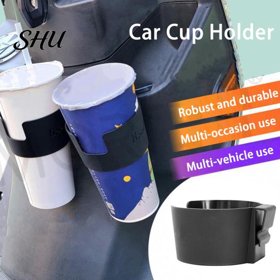 Water Cup Holder Multifunctional Hanging Hollowed Portable Motorcycle Drinking Bottle Car Universal for Vehicle