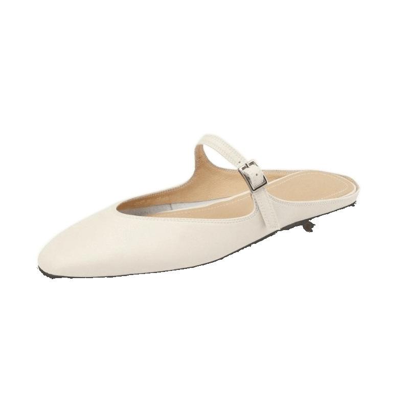 Baotou Halbschuhe Damen tragen kleine Innenhöhe erhöhen silberne Einzelschuhe Einschuhe