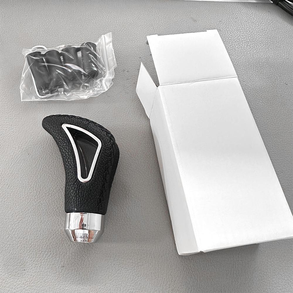 

НЕТ Скорость PU Кожа Ручка Переключения Передач Головка Рычага Переключения Передач Замена Ручки Модифицированная Головка Рычага и Адаптер