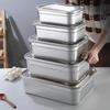 Jundingying Stainless Steel Rectangular Food Storage Container