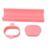Cakesicle Mold Set Reusable Easy Demolding Cake Pop Mold Kit for Home Baking Birthday Parties Pink
