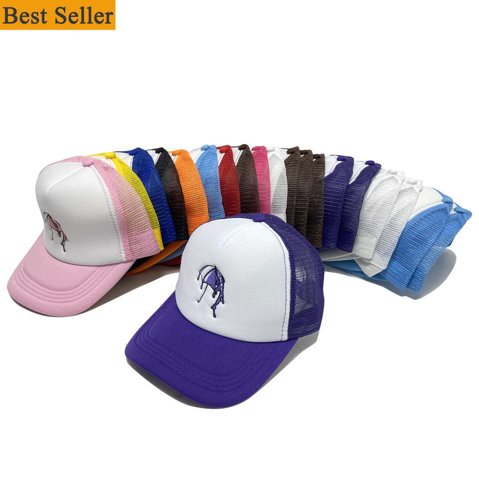 Hip Hop Sport Trucker Caps Custom Logo Design with Embroidery Unisex Fashion Casual Outdoor Adjustable