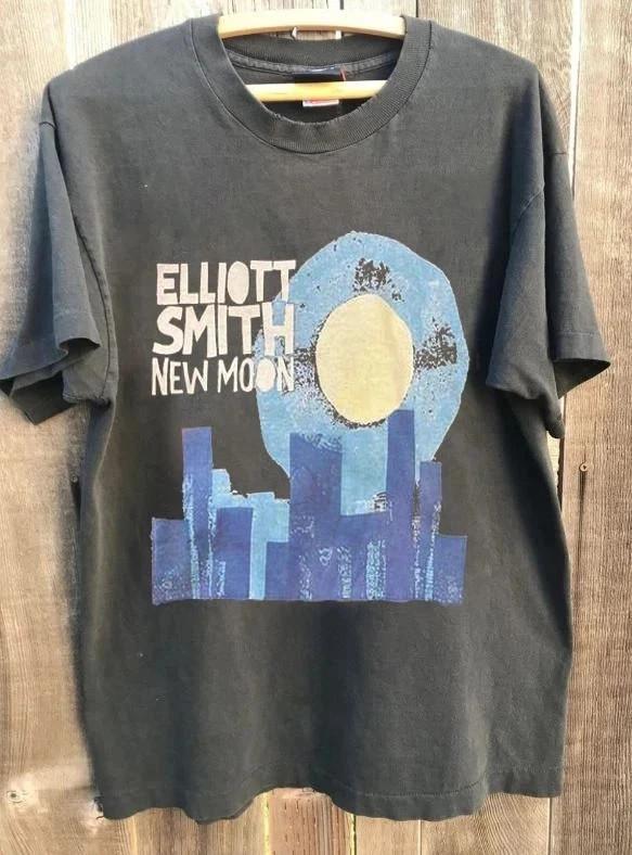 Elliott Smith Tour Band Shirt, Elliott Smith Graphic T Shirt Full Size S-5XL XXL