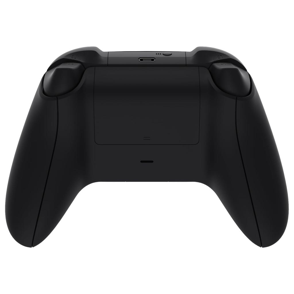 EXtremeRate Vollschalen-Tastenset für Xbox Series X S Ersatz-Seitenleisten-Griffe Vorder- und Rückschalenabdeckung für Xbox Core Wireless Controller Nicht &