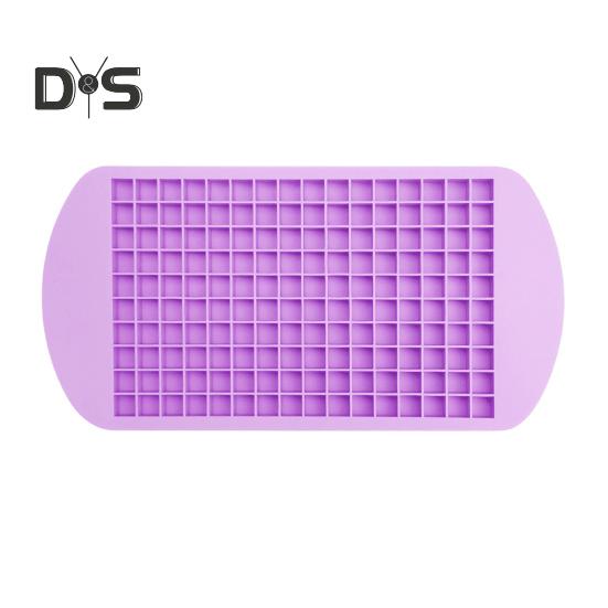 Silicone Mini Ice Cube Tray 160 Small Cubes Visual Sensory Ice Cubes Quick Freezing Easy Deicing Perfect DIY Tool