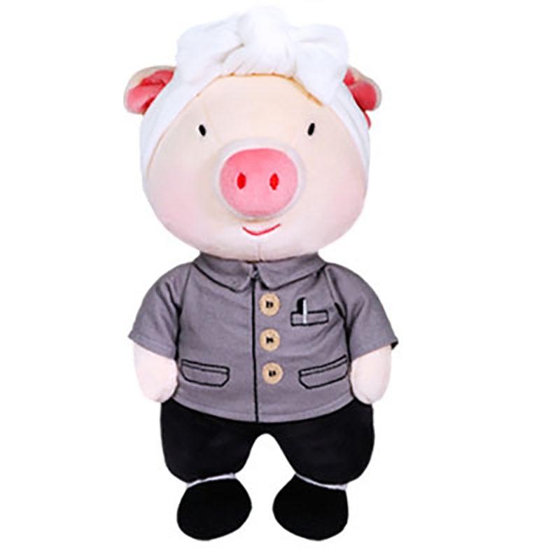 

Милая плюшевая игрушка, пара кукол-поросят, мягкие набивные куклы-животные, идеальный подарок для парня 15 см, 50 см, 28 см 15cm/5.91in серый