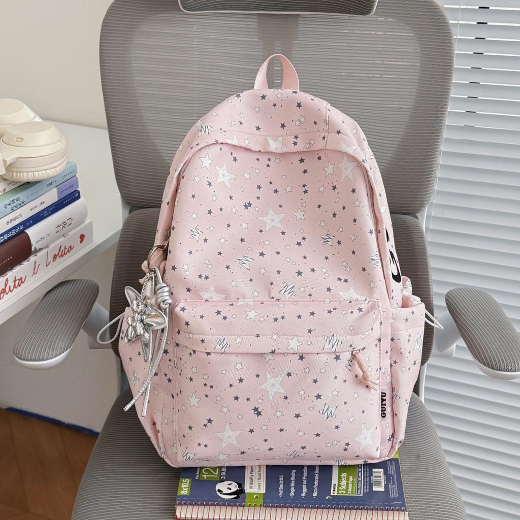 Schoolbag new high-value student schoolbag fresh and sweet student schoolbag light travel student schoolbag large capacity backpack