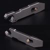 Hamans EDC Titanium EDC Pry Bar Keychain Bottle Opener Portable Multi-Tool Multi-Tool