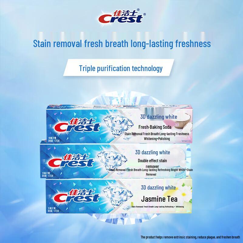 Crest 3D White Whitening Toothpaste
