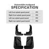 Toyota Yaris X 2020-2023 Mud Flaps for Cars - Foreign Trade Cross-Border