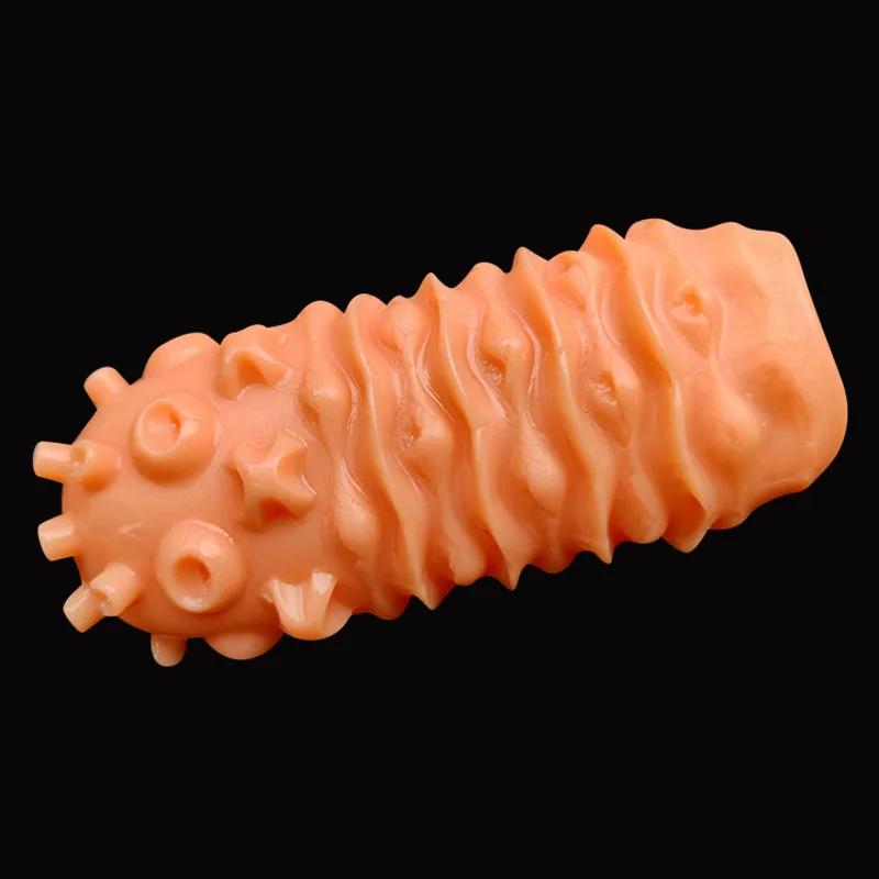 Male Masturbator Cup Realistic Vagina Soft Pocket Pussy Blowjob Penis Exercise Massager Erotic Sex Toys For Men Adult Supplies