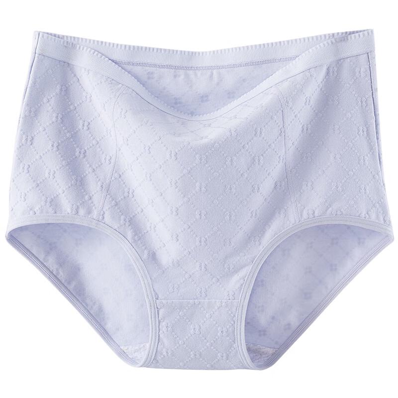 Urban Beauty Women's High-Waist Pure Cotton Antibacterial Underwear 4-Pack