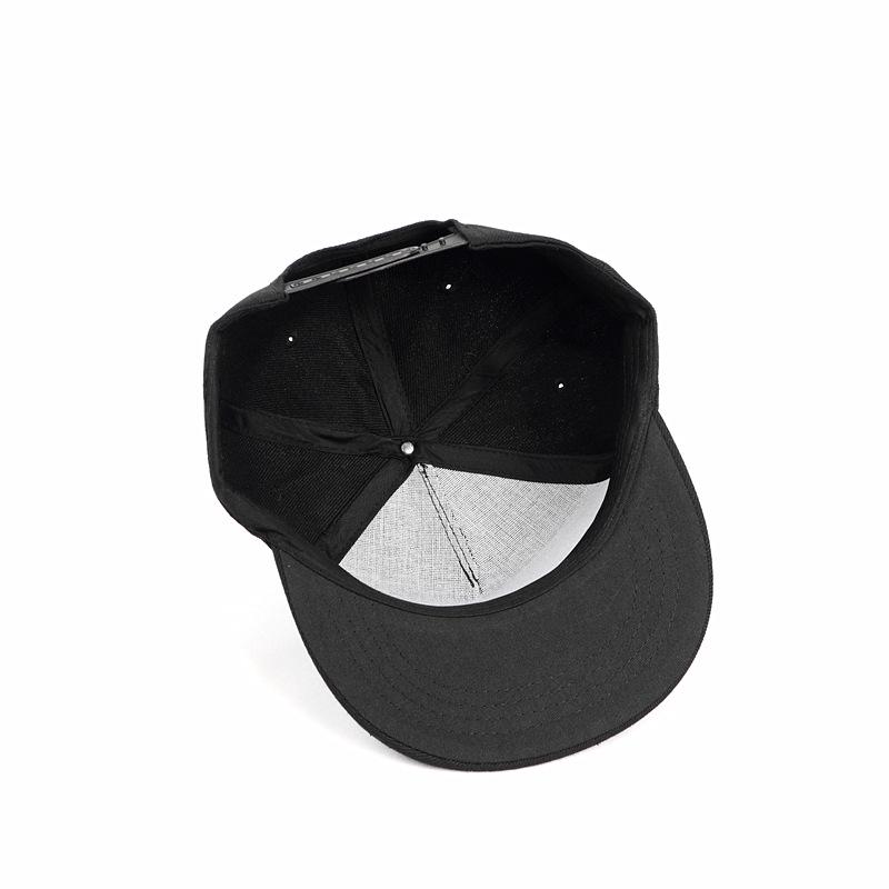 Trendy 3D Letter Print Flat Brim Baseball Cap - Unisex Hip Hop Skate Style