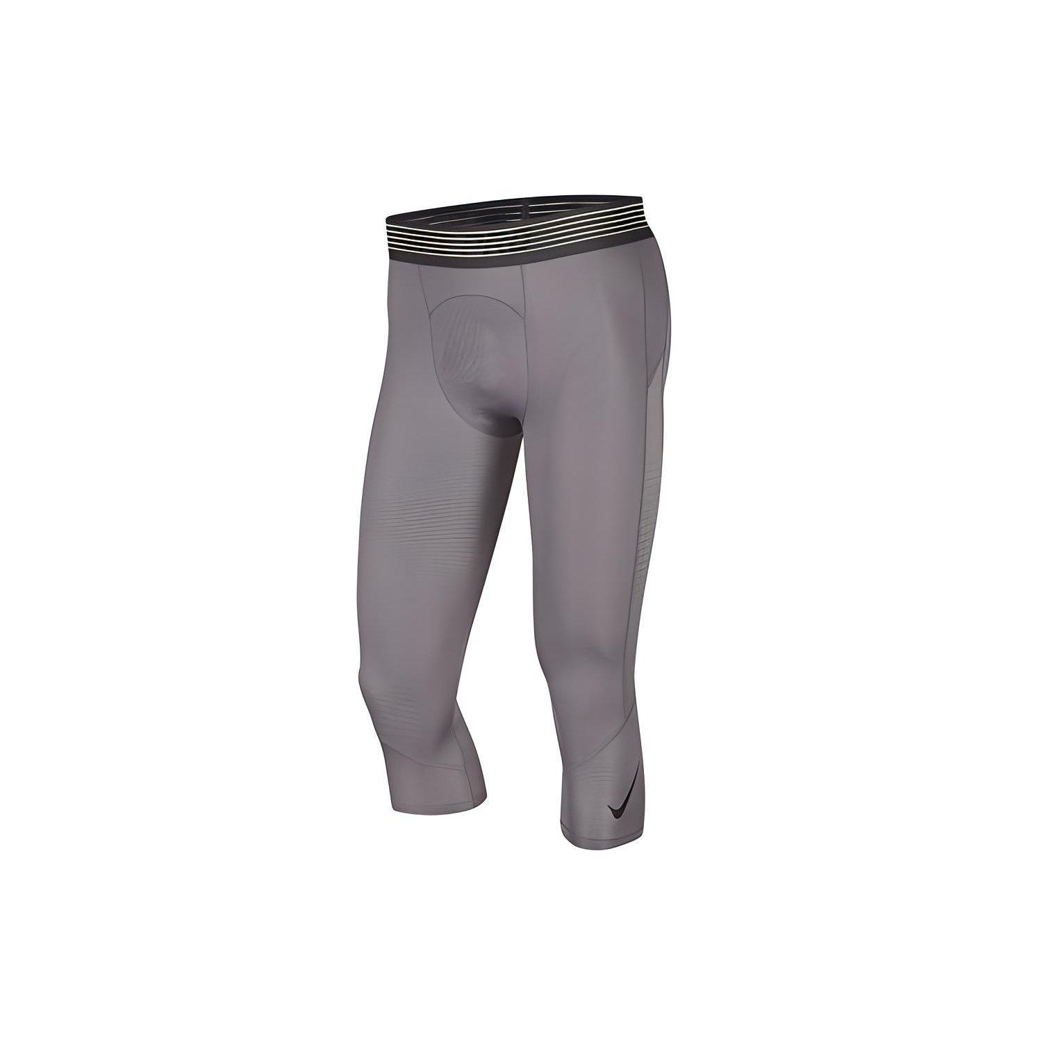 

Nike Pro 3/4 Quick-Dry Compression Training Tights Men Bottoms Gunmetal-Grey CN9653-056 M