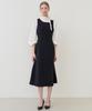Bye Bye Seop Sleeveless Long Jersey Dress Black [T61]
