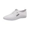 Men's Casual Leather Shoes Doudou Shoes Light Black White Work Business One Pedal Sports Leisure Lazy Shoes