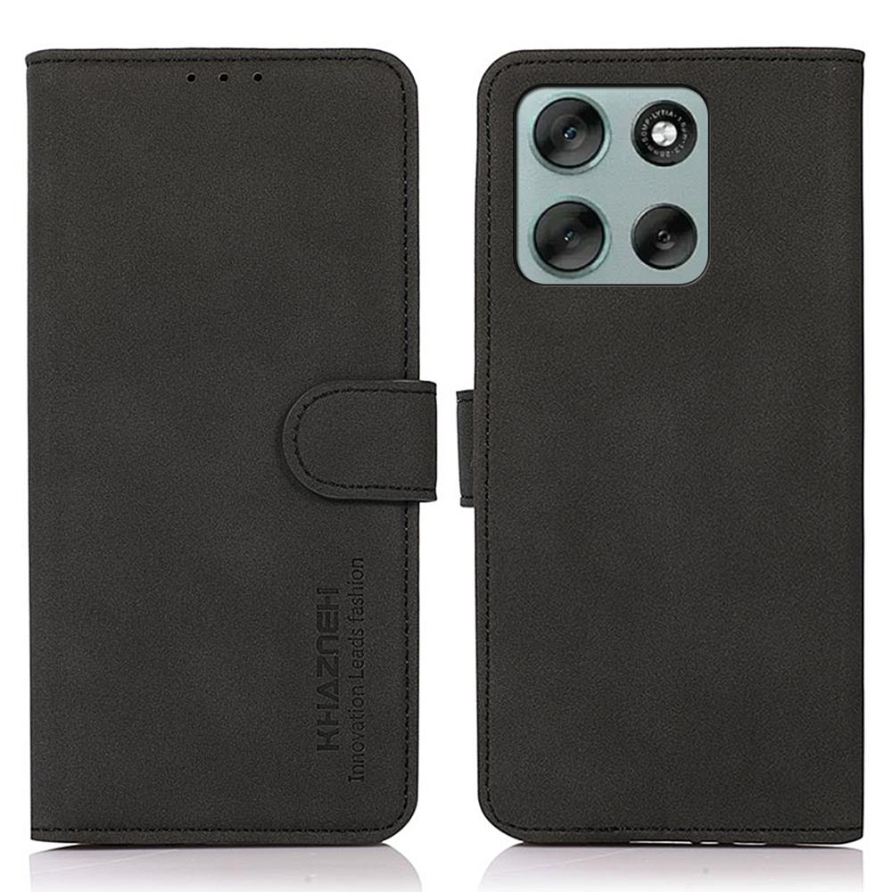 

KHAZNEH For Motorola Moto G86 Power 5G Case PU Leather Wallet Stand Phone Cover