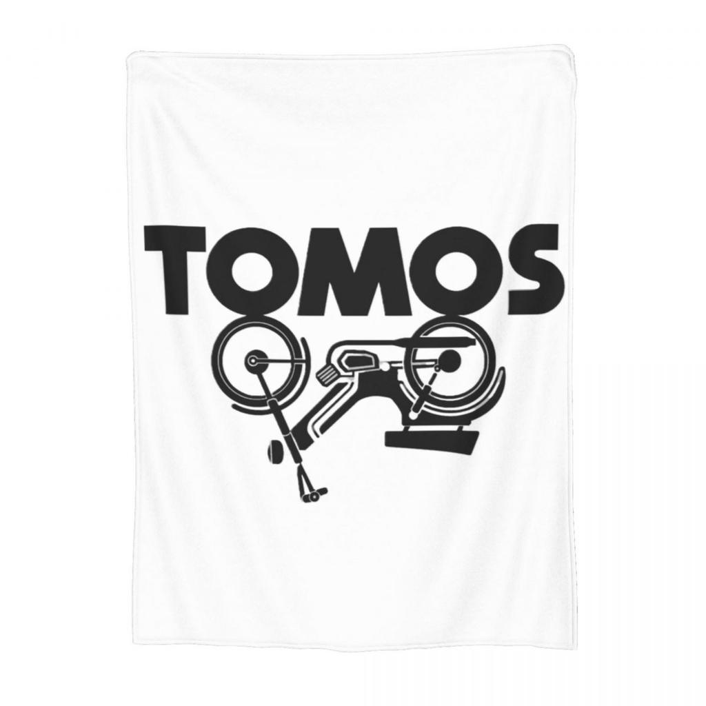 Tomos Moped Decken Flanell Sofa Überwurfdecke Warm für Zuhause Schlafzimmer Outdoor Decken Tagesdecke Steppdecke