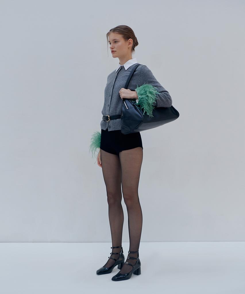 Christine Project Two Zipper Bag Original(Black Pepper)