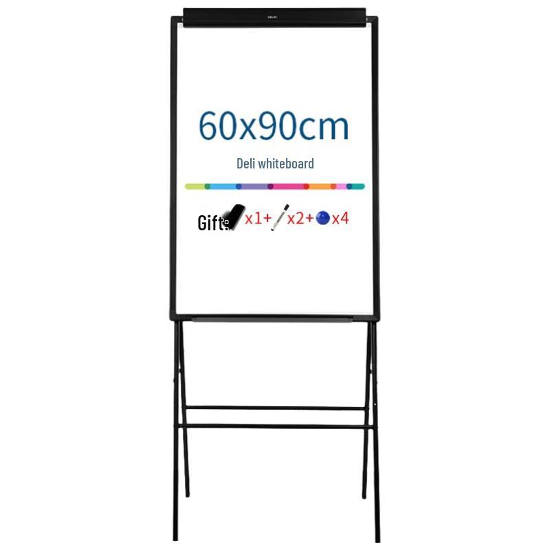 Deli 7890 60x90cm A-Frame Easel Whiteboard