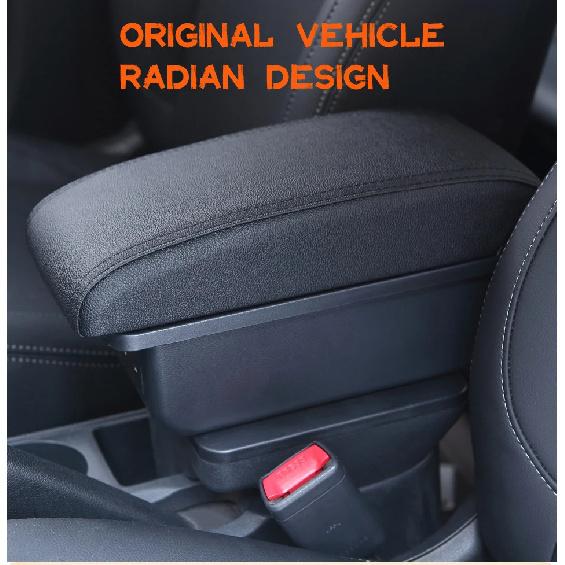 Armrest Box Interior Storage Retrofit Part Heightened Support Fit Suzuki Swift 2005-2023 Practical Car Interior Organizer Box