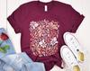 Matisse Wildflower T-Shirt, Botanical Graphic Tee, Boho Style