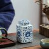 Teiera in Ceramica per Condimenti da Cucina Riutilizzabile con Coperchio Scatola Sigillata per Alimenti Contenitori Ermetici Tradizionali Cinesi per la Conservazione degli Alimenti