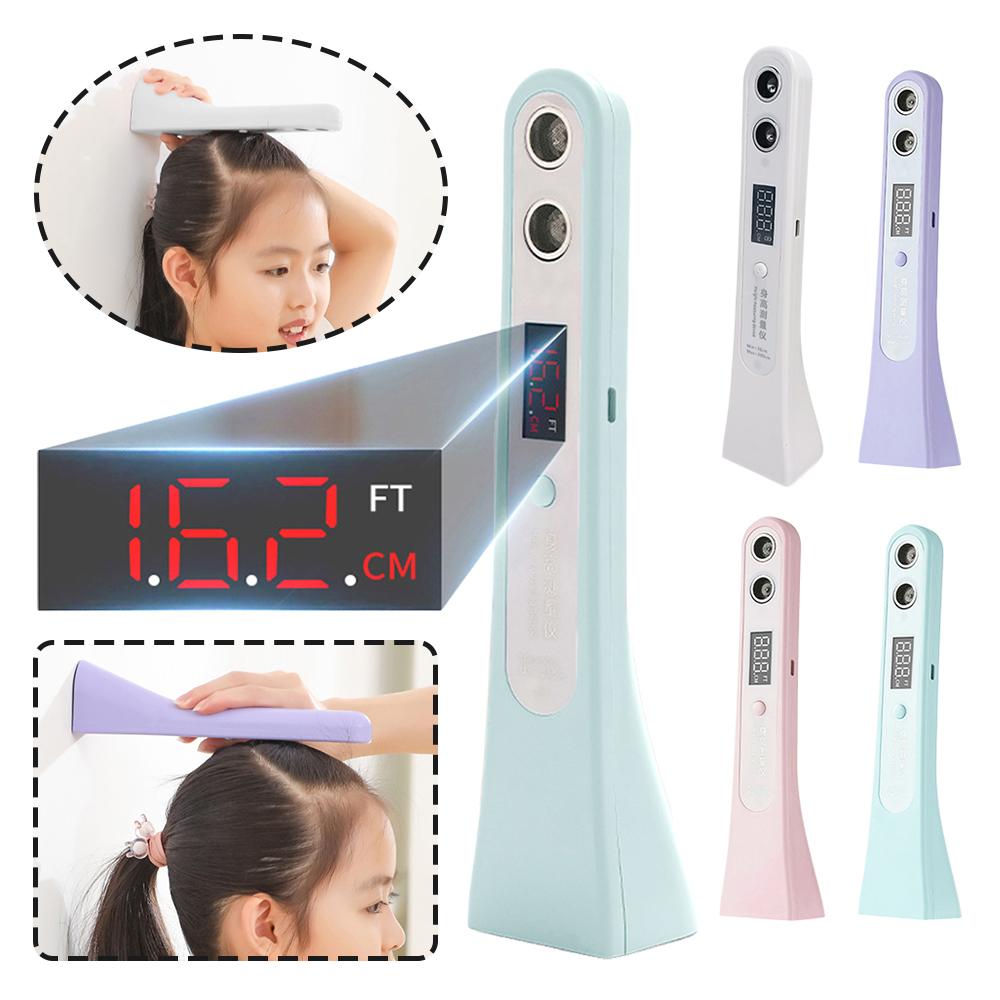 Größenmess-Stadiometer Ultraschall-Größenmessgerät Hohe Genauigkeit Digitales Größenmesslineal für Erwachsene Kinder