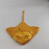 Manta Ray Giocattolo Fidget Stampato 3D, Manta Ray Articolato Giocattolo per Alleviare lo Stress, Statuetta Flessibile di Animale Marino Oceanico, Decorazione da Scrivania per Casa Ufficio