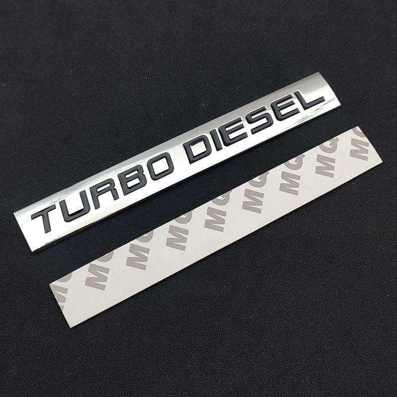 Logo Emblema Logo Cromato Metallo 3D Portellone Posteriore Auto Turbo Diesel Adesivo RAM 2500 Decalcomania Carrozzeria Adesivi Adesivi Accessori