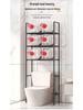 Floor-Standing Storage Rack for Washing Machine and Bathroom