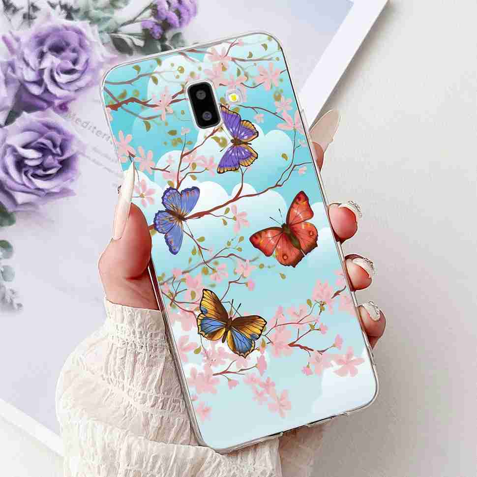 For Samsung Galaxy J6 Plus Case J610F J610G Popular Painted Phone Cover Soft Silicone Cases For Samsung J6 Plus GalaxyJ6+ Coque